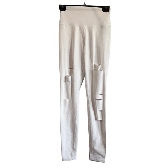 ALO Yoga White Leggings - Picture 1 of 10